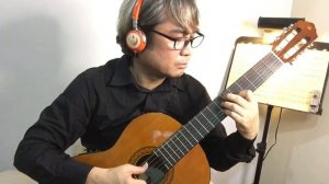 Heitor Villa-Lobos' Etude No. 1 in E minor daily guitar warm up