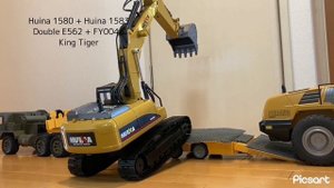 Huina 1580 + Huina 1583+ Double E562 + FY004A + FY004A