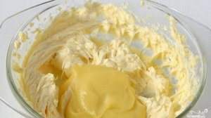 Сметанный заварной крем на скорую руку