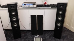 JBL Studio 280 - Audio Test, Sound Demo #1