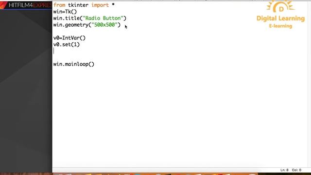 91 Python Tkinter Radio Button | Online Training Download app from below link