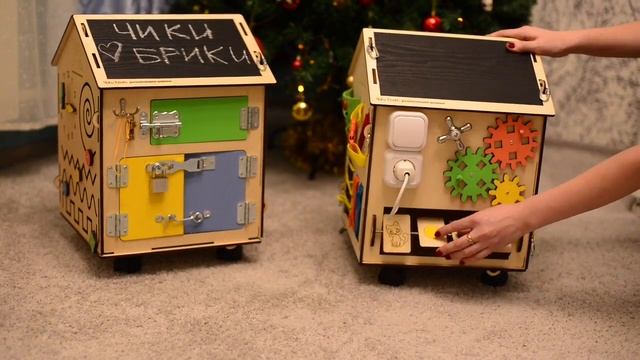 Видео обзор Бизиборда домика 'Чики Брики' смотреть онлайн