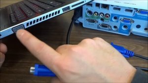 How To Connect A Projector To A Laptop With A VGA Cable