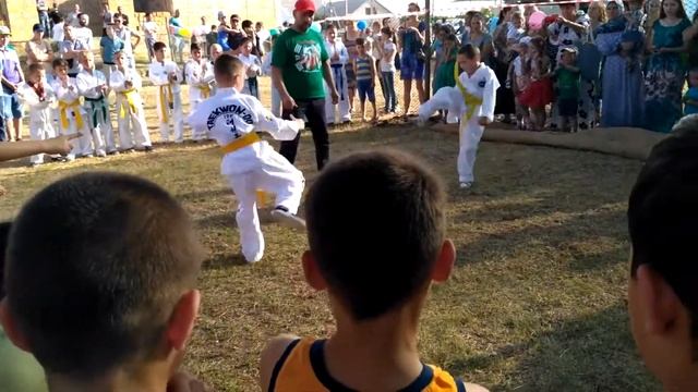 выступление спортивного клуба Атеш в Гвардейском (Ораза байрам 2017) смотреть онлайн