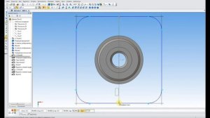 Компас 3D, Autodesk Inventor - Вентиль запорный цапковый - Деталь №2 - Крышка