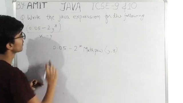 JAVA EXPRESSION FOR ICSE CLASS 9 AND 10. HOW TO WRITE EXPRESSIONS IN JAVA. ICSE COMPUTER 9 & 10 EXP
