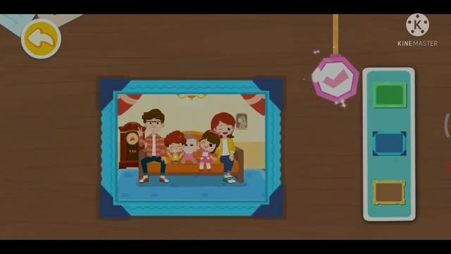 Family photo cartoon video for kids ? || photoshoot studio. смотреть онлайн