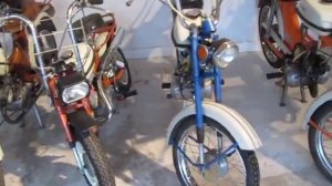 Выставка мопедов Sarkanā zvaigzne.