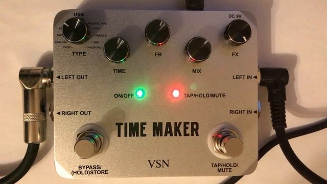 Time Maker Pedal Ultra Delay Rowin LTD-02 (VSN) смотреть онлайн