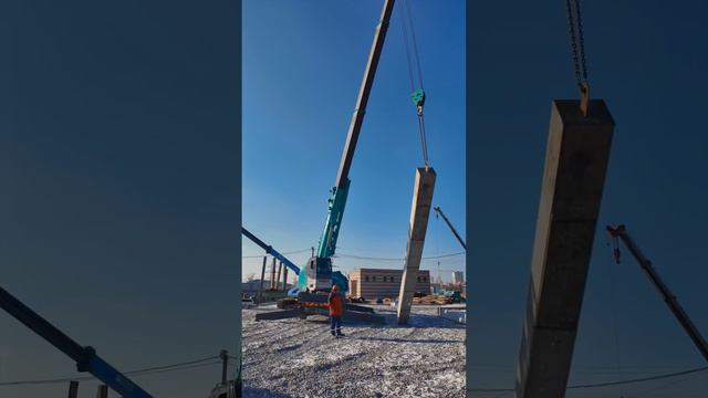 А как на счет изготовления и монтажа железобетонных колонн?