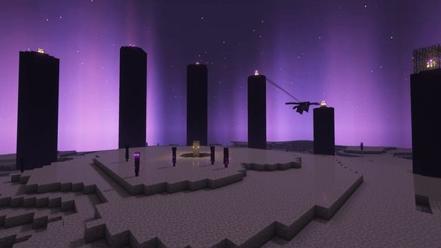 [4K] MINECRAFT 1.20.1 - Ambienсe "The End"
