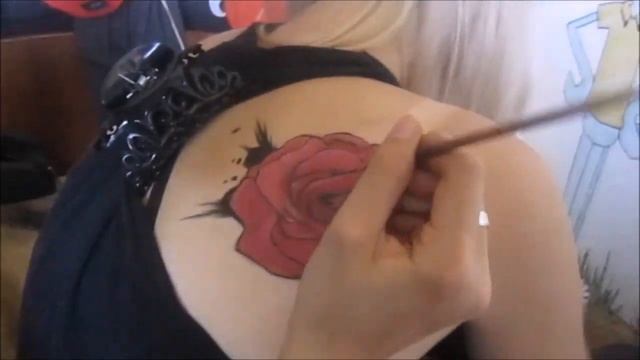 #2 "РОЗА" или "Новые приключения кисти по телу девочки Оли" смотреть онлайн