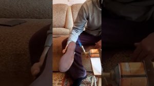 Как обрабатывать кожаную подошву.
