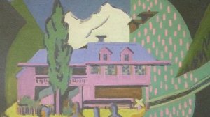 Violettes Haus vor Schneeberg von Ernst Ludwig Kirchner - Video von Günter Frei (Official Video)