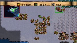 warcraft 2 ps1 Миссия 10  за Орков,Warcraft 2 Tides of Darkness - Orc Campaign  - Mission 10