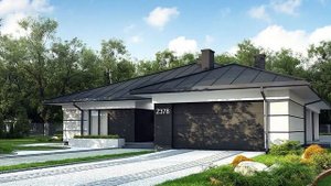 1.1) Дом Мечты - Мечтай и Строй: 3D Проект дома Z378
