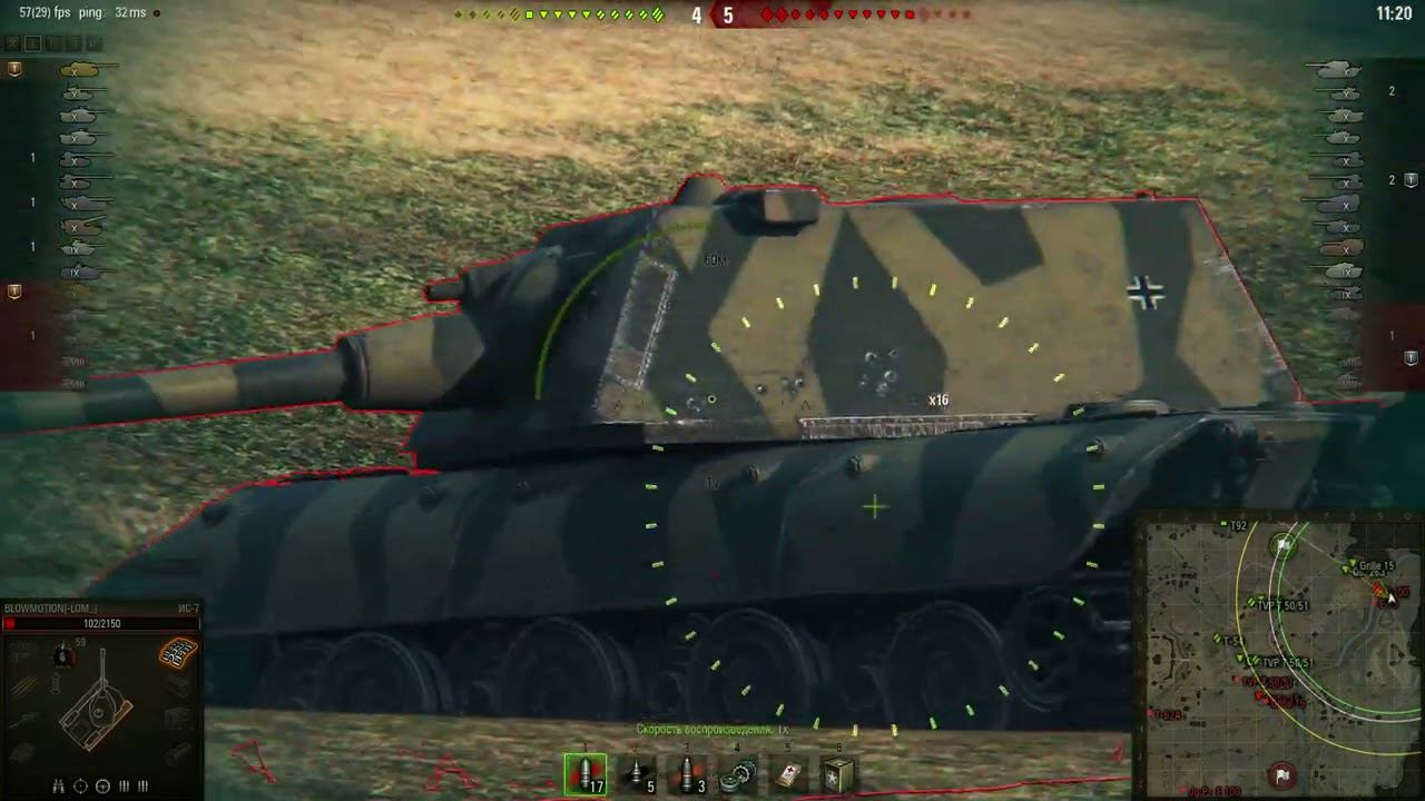 World Of Tanks_FunMoments enJoined video смотреть онлайн