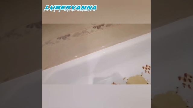 Реставрация стальной ванны с дырами, материал Finteks ECO смотреть онлайн