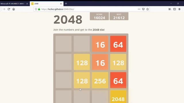 An Algorithm On 2048
