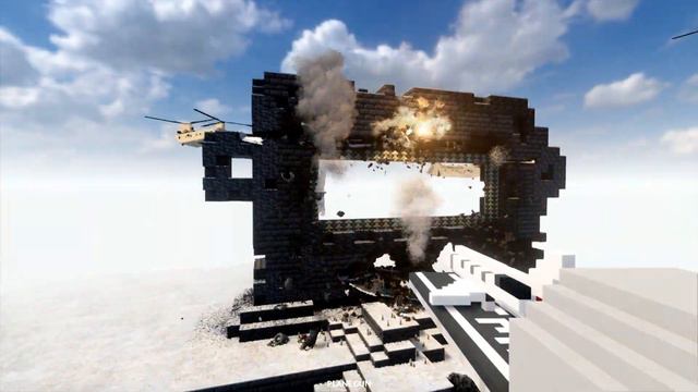 A huge portal from Minecraft | Огромный Портал из Майнкрафта | Teardown смотреть онлайн