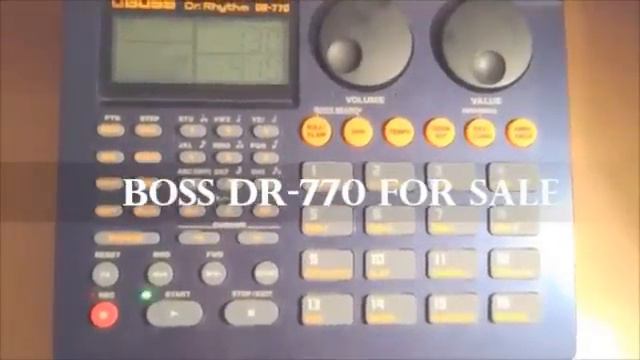 Drummachine Boss Dr 770 For Sale