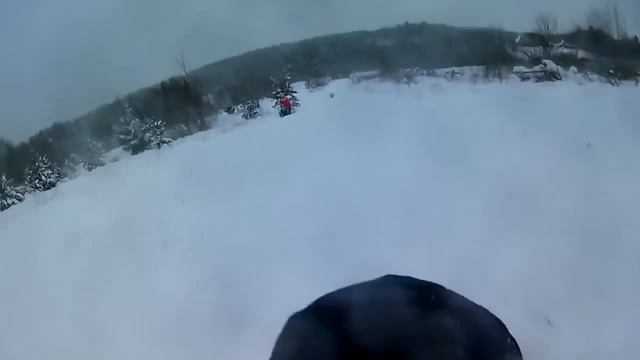 Экстрим Снежна горка в Перемилово Великий Устюг смотреть онлайн