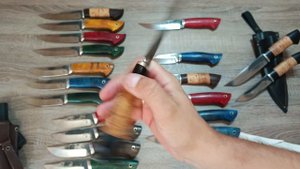 Выставка ножей из стали Bohler K110 по очень хорошей цене!