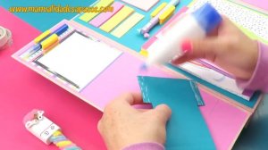 DIY FOLDER ORGANIZER - BACK TO SCHOOL | aPasos Crafts DIY