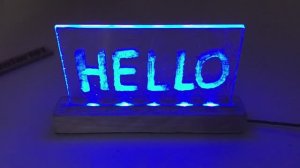 Как сделать светящуюся LED доску самому?