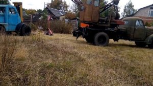 Ретро автокран ЗиЛ-164 К-46. Часть 3