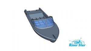 Катер Крым из ПНД HDPE от Ривер Стар