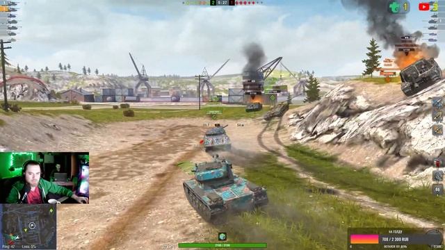 Tanks Blitz-ТАНКИ На стриме - мастер или 1 степень !!! дай бог ) смотреть онлайн