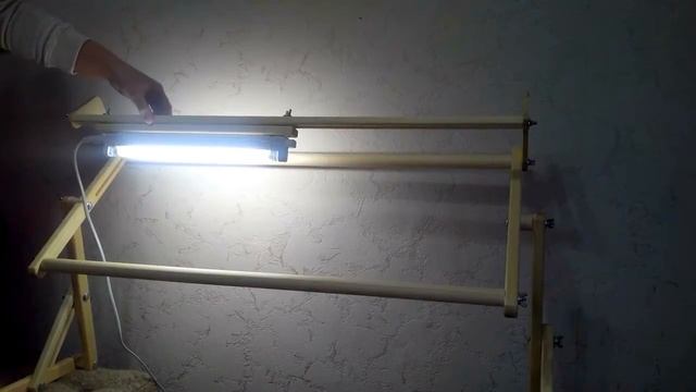 Светильник на станке для вышивания смотреть онлайн