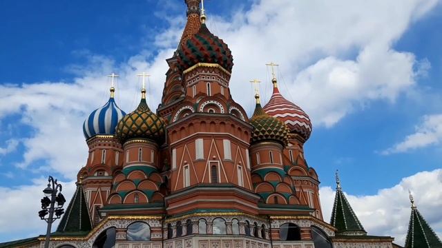 Москва. Храм Василия Блаженного. Площадь Васильевский спуск. Май 2022 года. смотреть онлайн