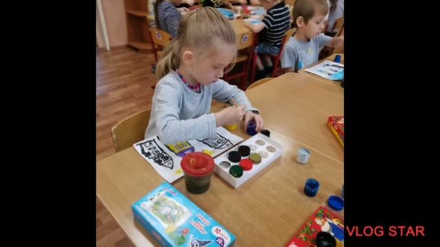 Рисование "Ночной город"  в старше-подготовительной группе №3 смотреть онлайн