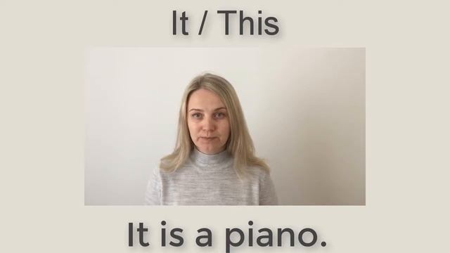 Английский язык. Местоимения: It - This. Говорим правильно.