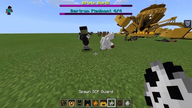 Bendy And The Ink Machine Addon BENDY VS SCP FOUNDATION in Minecraft PE