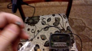 Garrett AT Pro тест самодельной катушки