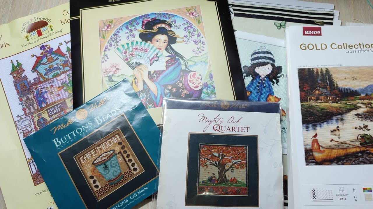 Вышивальные планы на осень/вышивка крестом/Dimensions, Mill hill, Lucas, Bothythreads