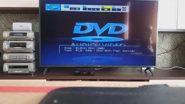 TV LG - Mуз центр TECHNICS DV 290 - DVD обзор смотреть онлайн