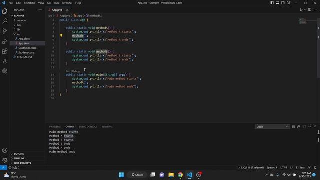 Java Method Calling Stack Explained for Beginners | Understanding How Methods Work