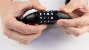 Замки для велосипеда. Велозамок HORST HR-V4-10/800 кодовый c тросом. Обзор, характеристики замка.