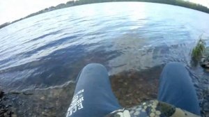 Рыбалка на фидер, река Великая Псков