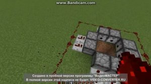 Как сделать батут в minrcraft.