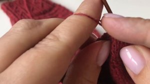 Как связать самый удобный мысок носка