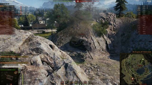 World of Tanks | 9 Kills | 4352 Damage | Bat. Chat 25t AP - The Hero смотреть онлайн