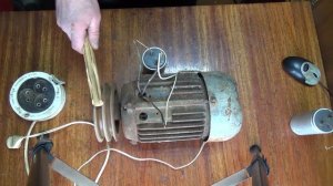 Подключение трехфазного двигателя. Новый  _Ламповый_ метод.mp4