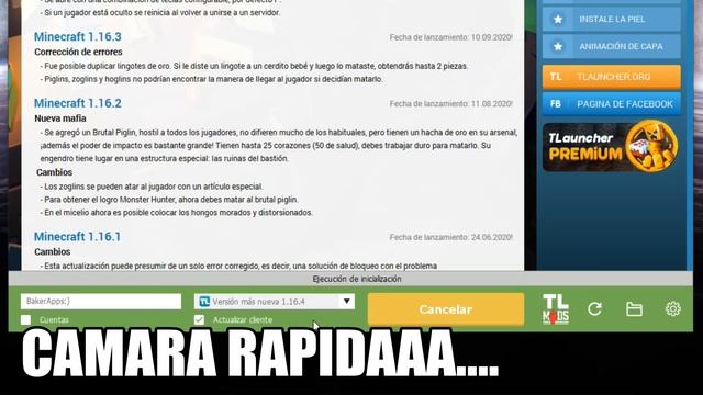 DESCARGA MINECARFT PARA PC ULTIMA VERSION 1.16.4 GRATIS Y RAPIDO!! ACTUALIZABLE смотреть онлайн
