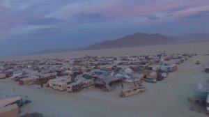 Black Rock City - Burning Man - Illegal Drone Flight 2