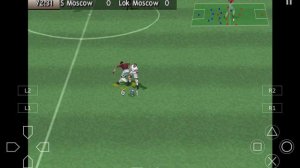 Ps1. Fifa 99. Spartak Moscow vs Lokomotiv Moscow. Professional difficulty level. Android.